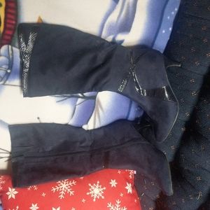 Impo Nayda blue heeled boots